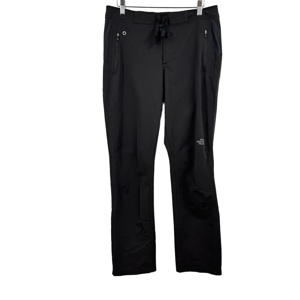 The‎ North Face Mens Black Softshell Hiking Pants Drawstring Size 32x32 Trekking